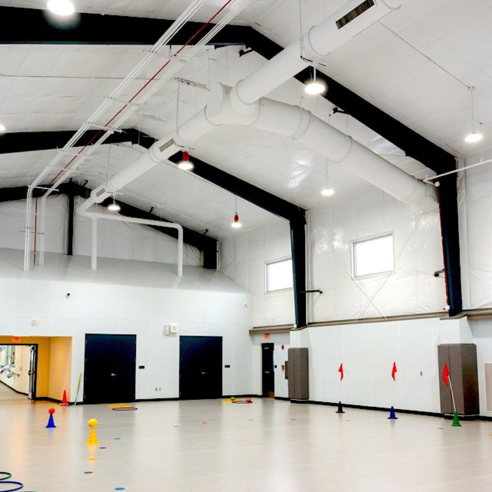 New Gymnasium Addition Completed at Bedford Primary School