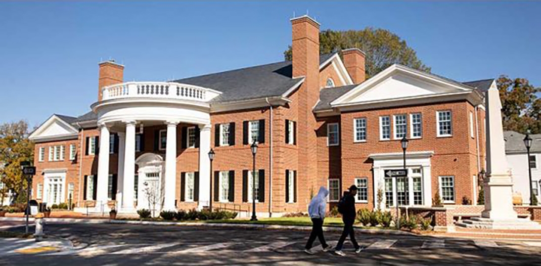 Longwood University Admissions Building