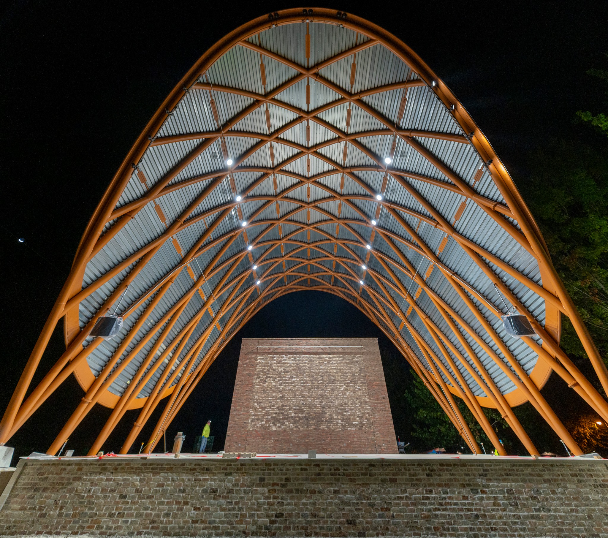 Riverfront Amphitheater Lights Up the Lynchburg Skyline