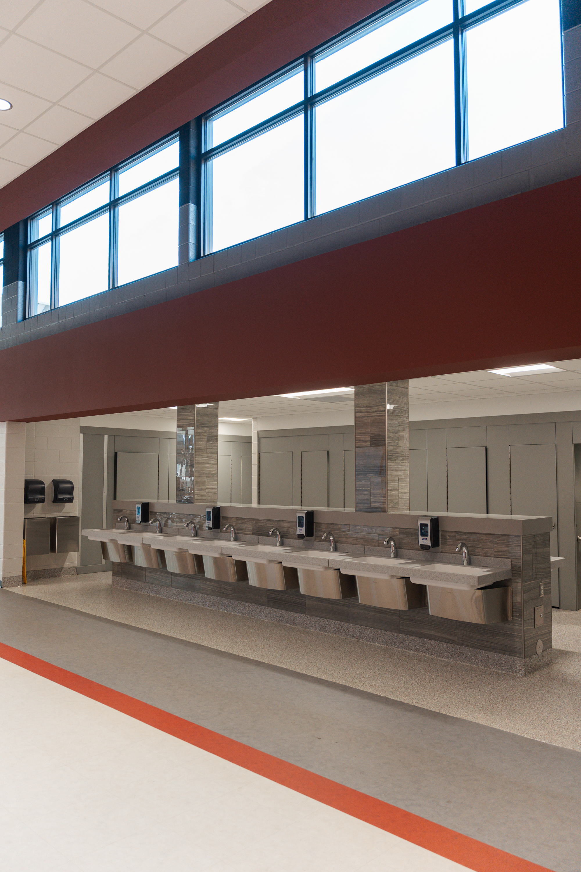Amherst County High School Jamerson Lewis Construction Renovations Virginia Construction Schools