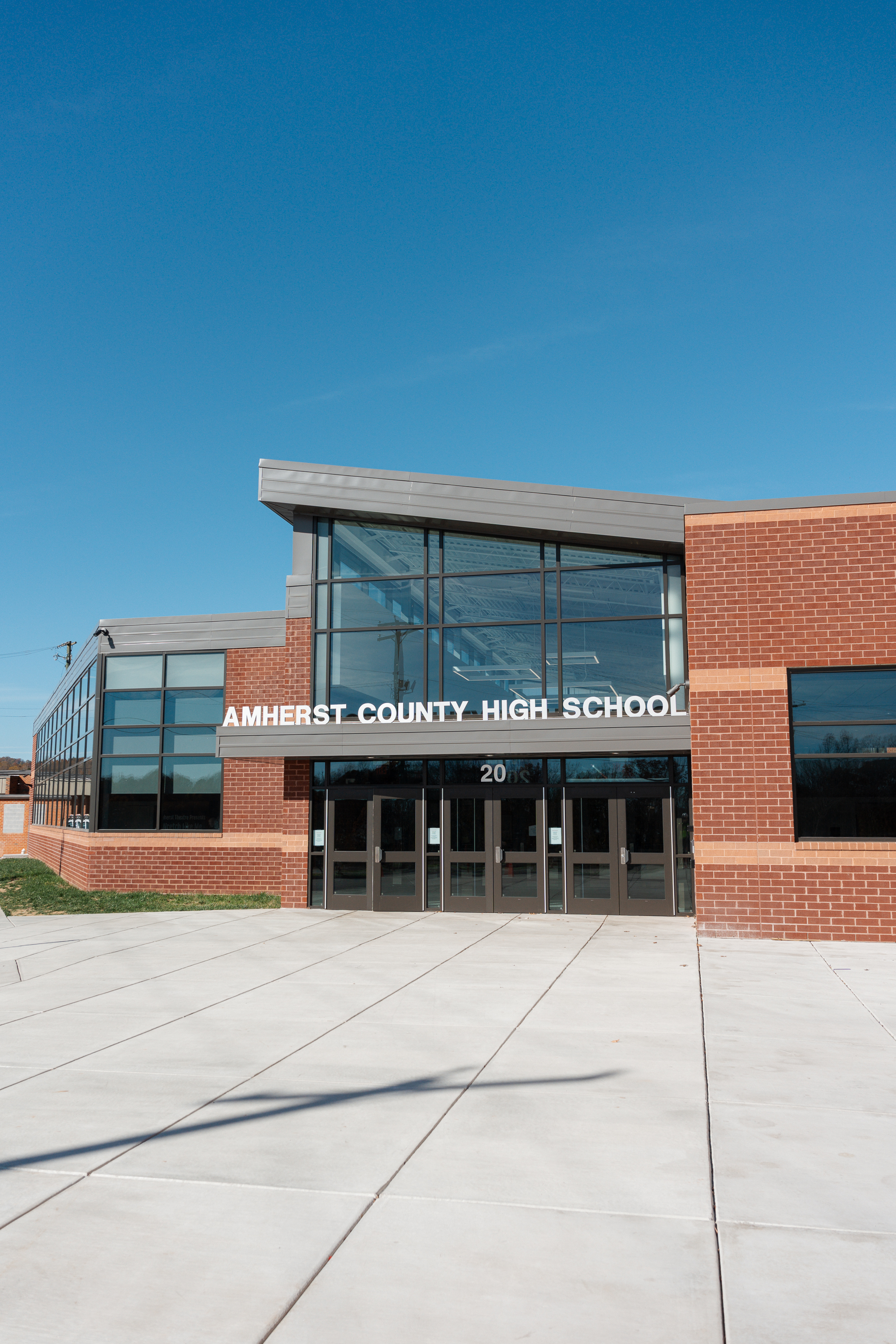 Amherst County High School Jamerson Lewis Construction Renovations Virginia Construction Schools