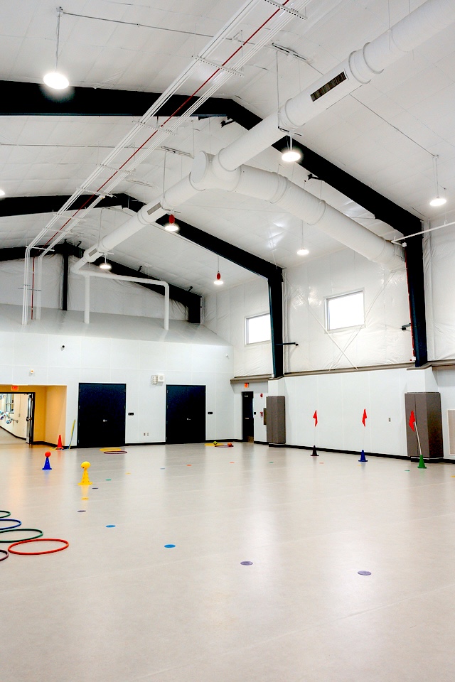 Bedford Primary School Gymnasium education k-12 construction Virginia Bedford, VA