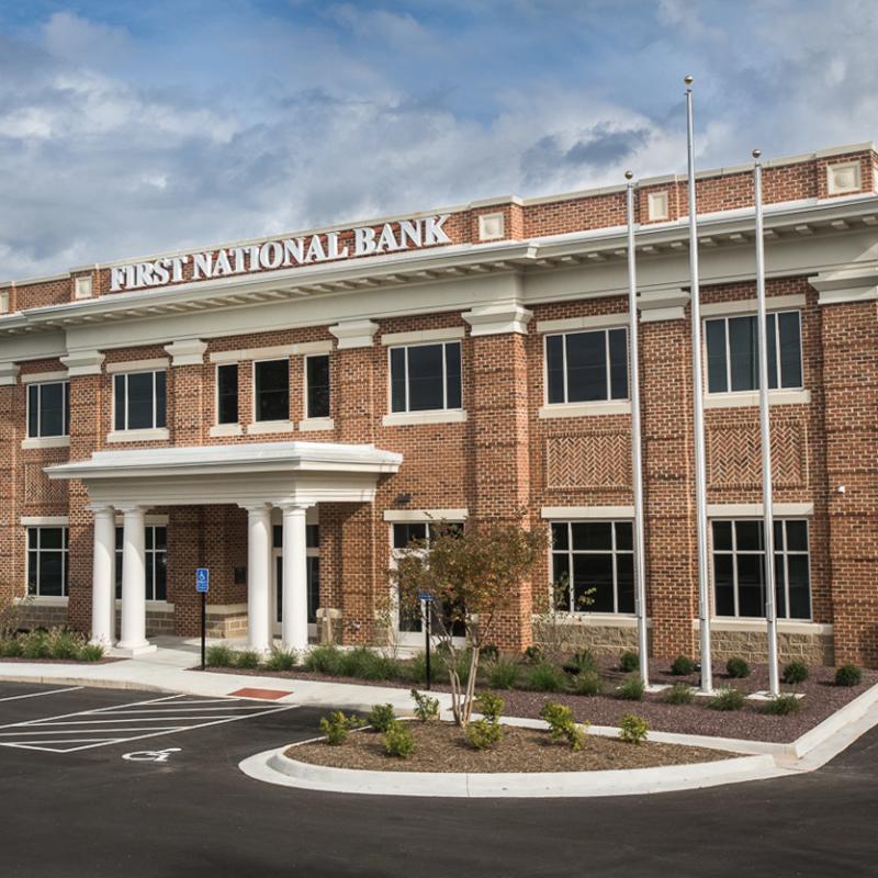 Jamerson Lewis Construction Group Lynchburg Virginia First National Bank Hq 1