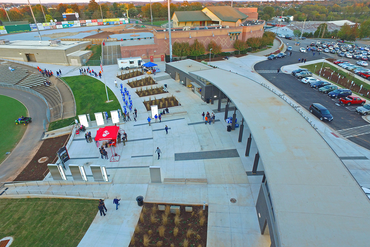 Jamerson Lewis Construction Group Lynchburg Virginia Lynchburg City Stadium 4