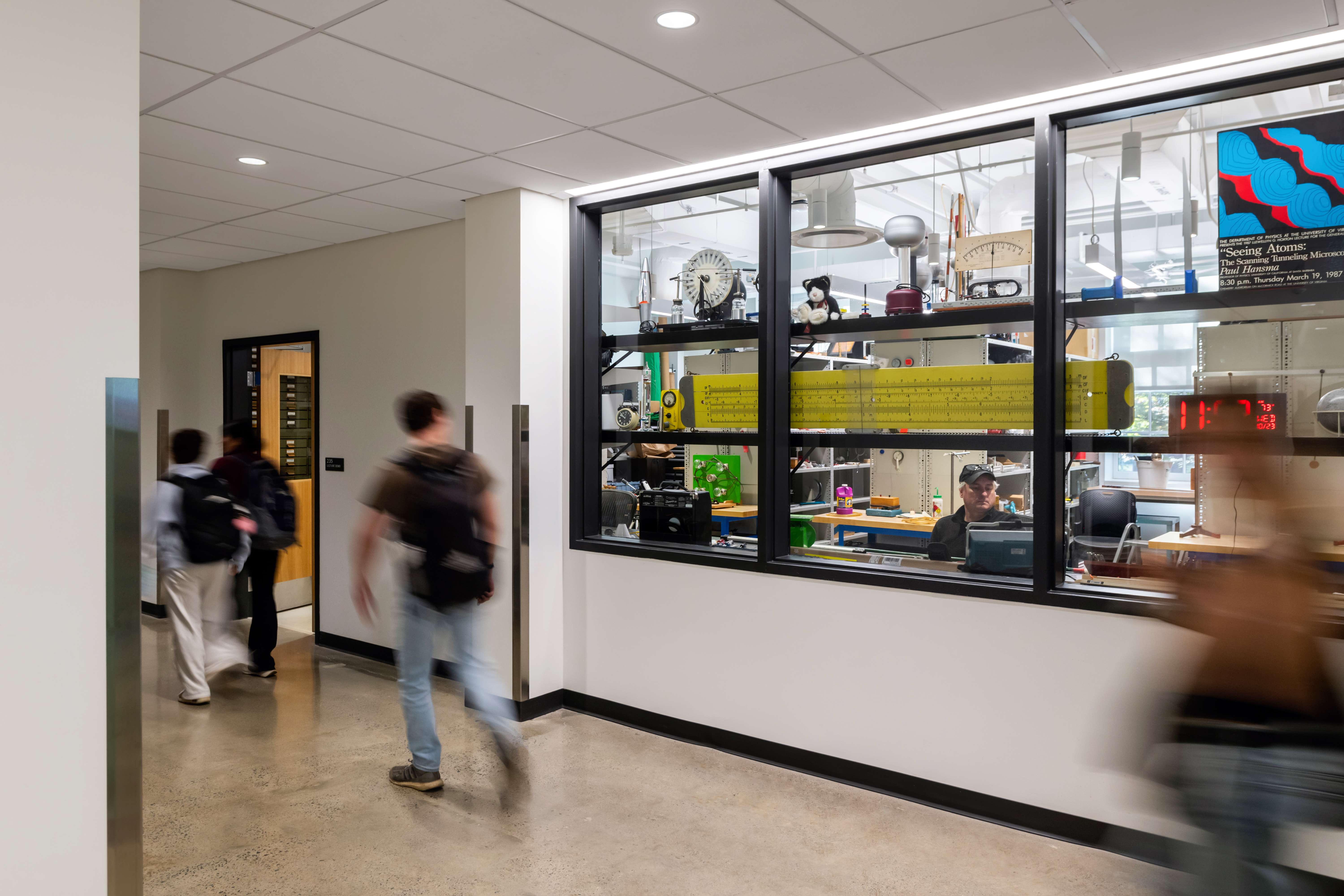 uva physics jamerson lewis construction charlottesville Virginia university of Virginia