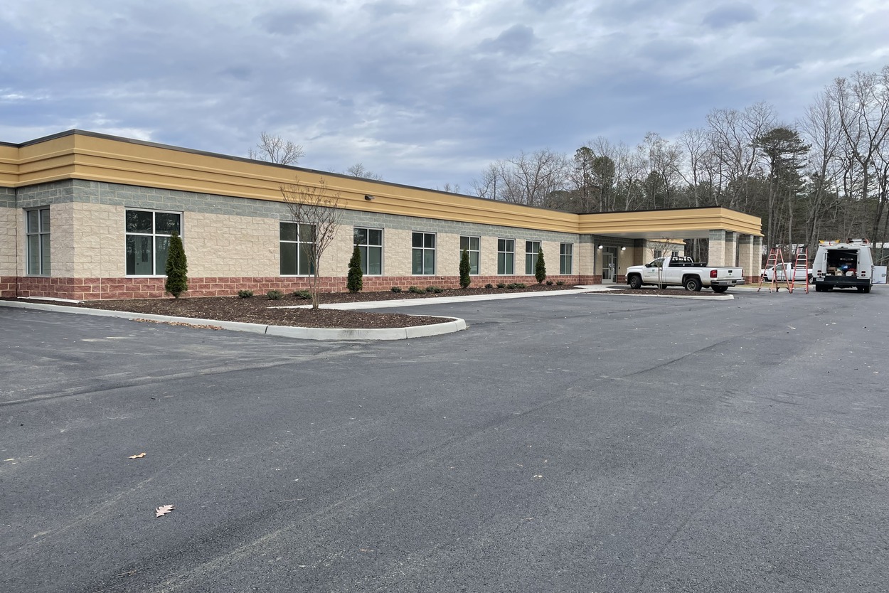 central Virginia health services cvhs louisa healthcare facility jamerson lewis construction lynchburg virginia new construction 