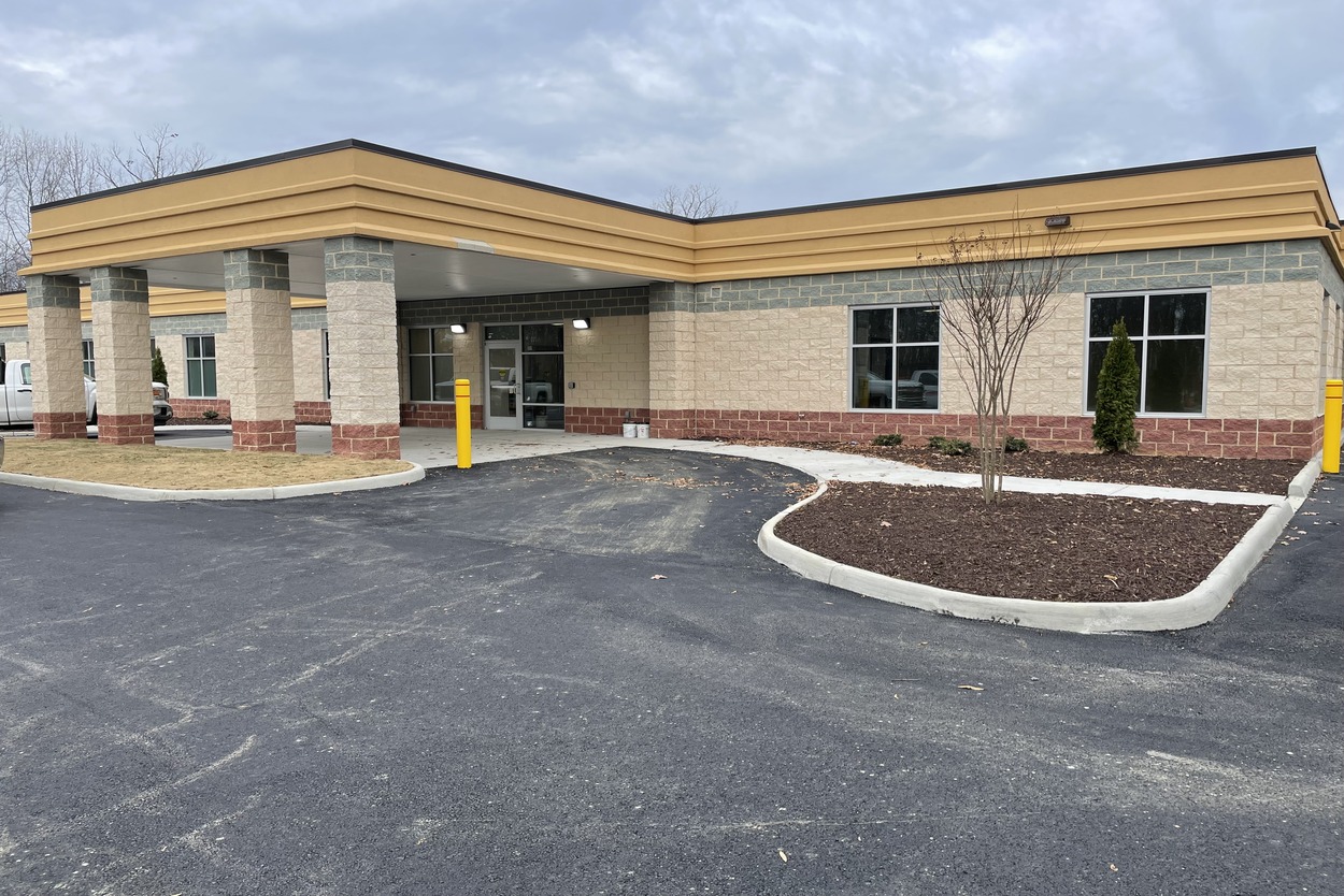 central Virginia health services cvhs louisa healthcare facility jamerson lewis construction lynchburg virginia new construction 