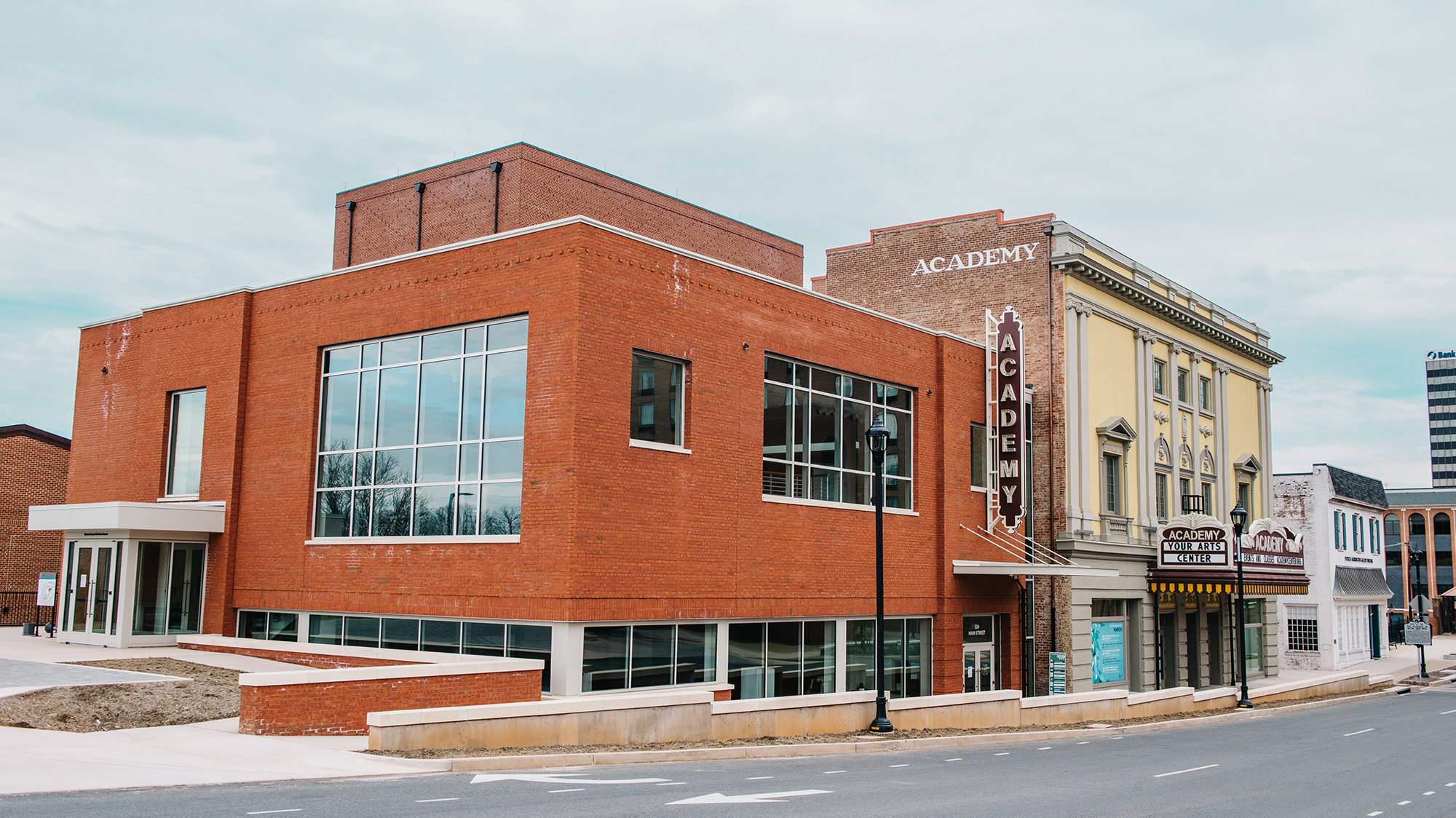 Academy Center for the arts lynchburg virginia construction project jamerson lewis