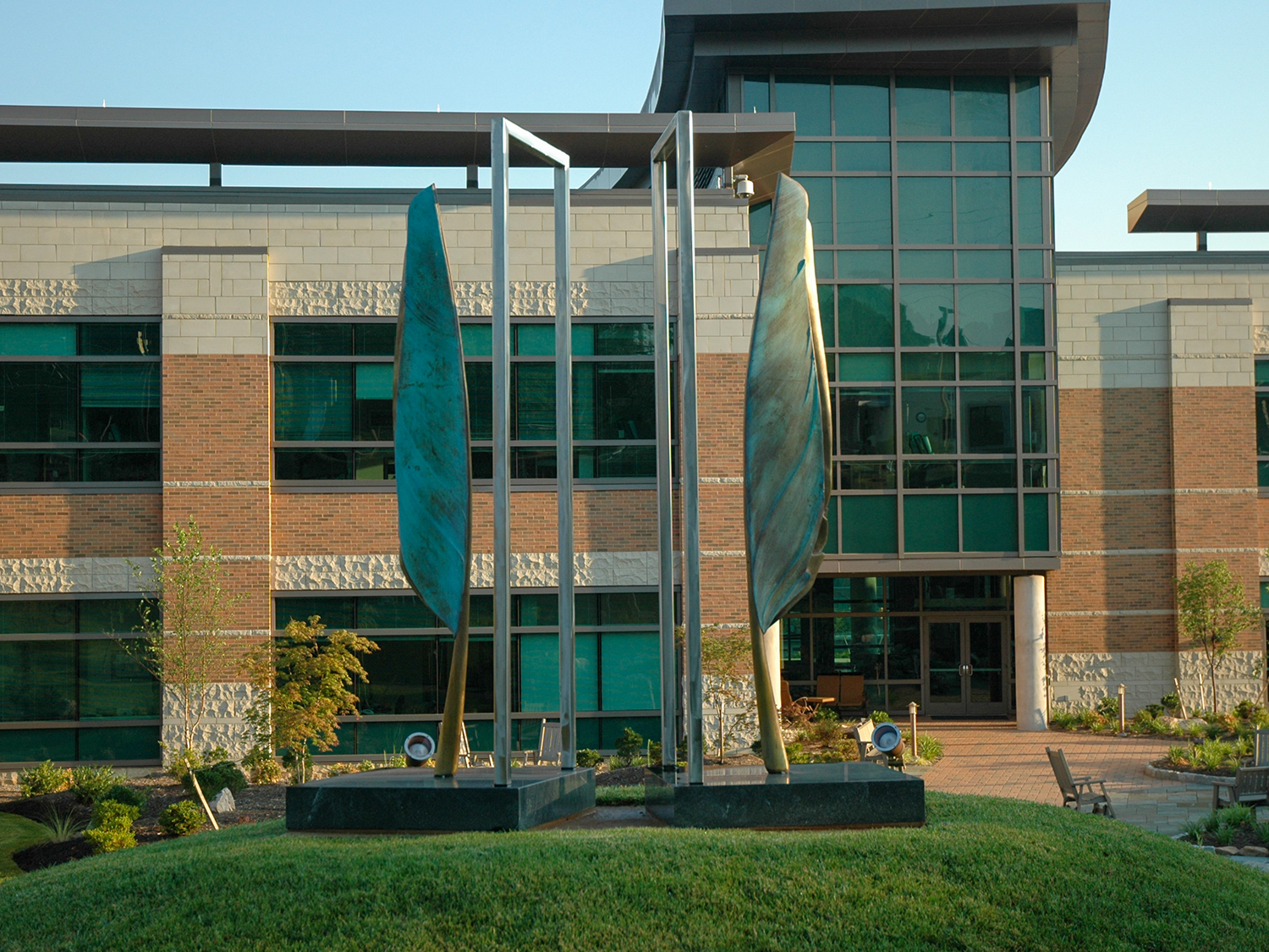 outside shot alan b pearson cancer center healthcare building construction company jamerson lewis